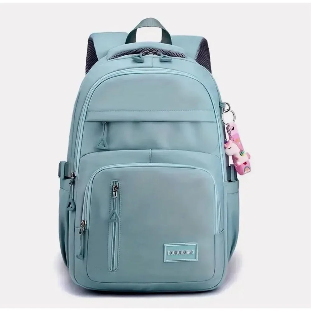 Blue Waterproof Computer Business Large Capacity‎ Backpack School Commuter Bag